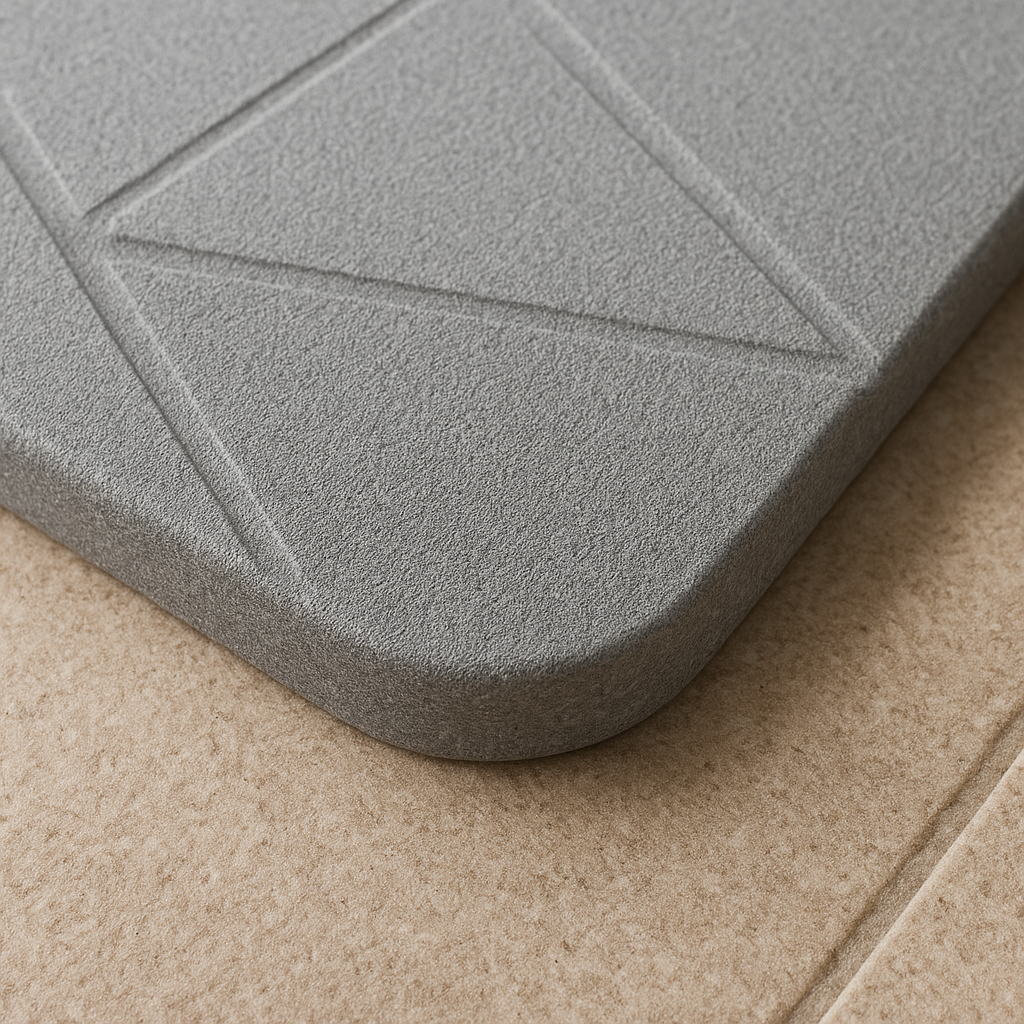Triangles Diatomite Bath Mat
